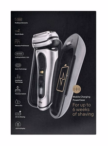 Braun Series 9 Pro 9577cc – võrkteraga pardel, hõbedane