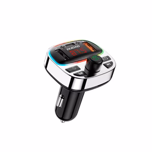 Dudao R2PRO+ Transmitter with PD25W Bluetooth 5.3 RGB Charging Ports - Must and Silver