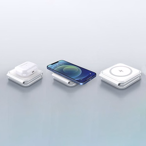 Dudao A11N 15W 3 в 1 индуктивное зарядное устройство - белый + кабель USB-C USB-C