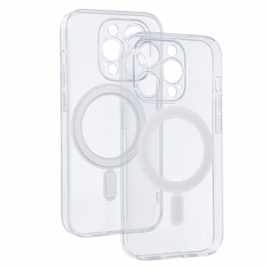 Tel Protect MagSilicone ümbris iPhone 14 Pro läbipaistev