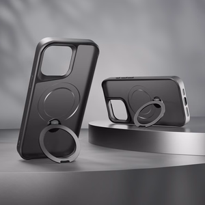 Etteri Matt Mag Ring чехол iPhone 15 Pro Max 6,7" черный