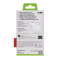 SBS 2-in-1 Juhtmevaba Magnetiline Laadimine Jaam - valge