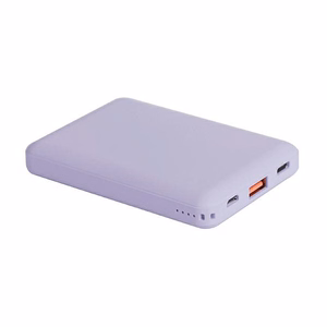Powerbank Uniq Fuele mini 8000mAh USB-C 18W PD kiirlaadimine - lavendel