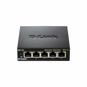 D-Link DGS-105/E – 5-pordine Gigabit mittehallatav lauapealne võrgulüliti