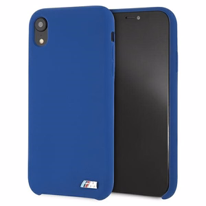 Силиконовый чехол BMW M Collection для iPhone Xr - синий