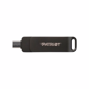 USB mälupulk PATRIOT Rage R550 32GB 100 MB/S USB A+C pöörduv (PE32GR550DSAD) must