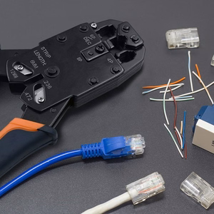 Qoltec 54556 RJ45 Modulaarne Pistik CAT6 FTP Kullatud Kontaktid 100 tk.