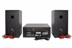 Blaupunkt MS30.2BT Bluetooth-mikromuusikakeskus, must