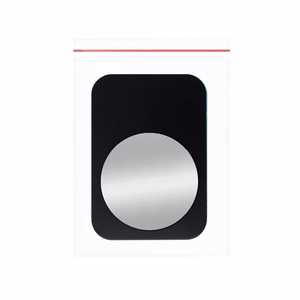 Badge jaoks magnet car hoidja must and hõbedane