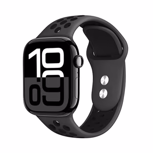 Crong Duo Sport rihm Apple Watch 38 / 40 / 41 / 42 mm kellale, hall ja must