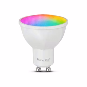 Nanoleaf Essentials Matter GU10 – 5 W RGBCW nutipirn Wi-Fi, Bluetoothi ja Threadiga