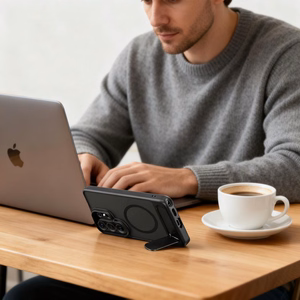 Tech-Protect MagRack MagSafe Ümbris for Samsung Galaxy S26 Ultra - Matt must