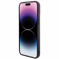 Guess Sequin Script Metal ümbris jaoks iPhone 15 Pro Max - must