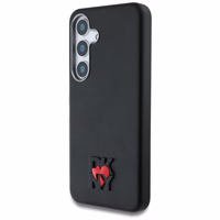 DKNY Leather Heart of NY Ümbris jaoks Samsung Galaxy S25 - Must