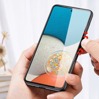 Dux Ducis Fino ümbris on valmistatud nailonist Samsung Galaxy A73 sinisele mudelile.