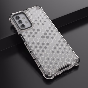 Honeycomb Case kaitsekate TPU kaitserauaga Samsung Galaxy A32 5G läbipaistev