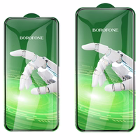 Borofone Tempered glass BF8 Diamond Armor Full Screen 5D Large Arc for Iphone 17 Air - 10 pieces