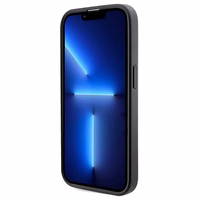 Guess 4G Printed Stripes MagSafe ümbris jaoks iPhone 15 Pro Max - must