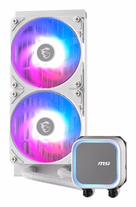 MSI MAG Coreliquid A13 240 WHITE emaplaat, protsessori kõik-ühes vedelikjahuti 12 cm 1 tk