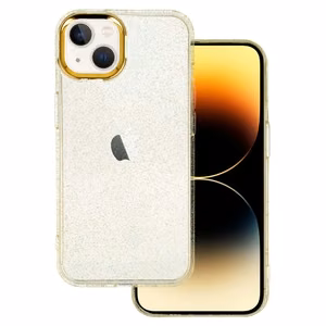 Tel Protect Gold Glitter ümbris iPhone 14 kuldne
