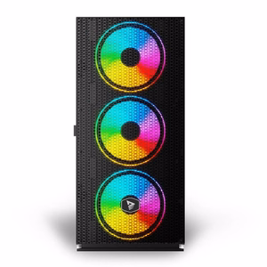 SAVIO PC Case Raptor X1 ARGB Glass/Mesh must