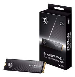 MSI Spatium M560 PCIE 5.0 NVME M.2 2 TB PCI Express 5.0 3D NAND