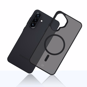 3mk Smoke MagCase для Samsung Galaxy A37 — серый полупрозрачный