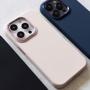Crong Color Cover LUX Magnetic ümbris seadmele iPhone 15 Pro, MagSafe'iga ühilduv, tumesinine