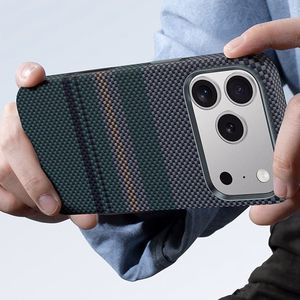 Benks Magnetic Armor Pro Aurora Kevlar 600D Ümbris (C069) jaoks Iphone 17 Pro (Camera Control Button)