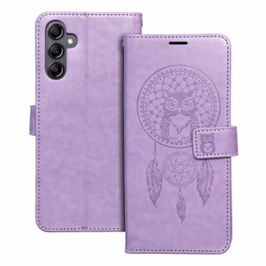 MEZZO Book ümbris jaoks SAMSUNG A14 4G / A14 5G dreamcatcher lilla
