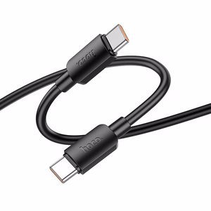 Кабель USB C - USB C Hoco PD 6A 100W 1 m X96 чёрный