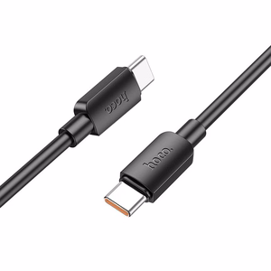 Кабель USB C - USB C Hoco PD 6A 100W 1 m X96 чёрный