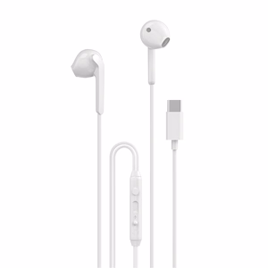 Dudao X3C In-Ear Juhtmega USB-C Kõrvaklapid 1.2m - valge