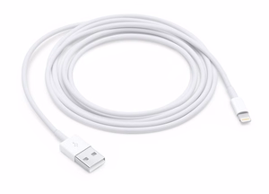 Apple Lightning - USB 2 m Balta