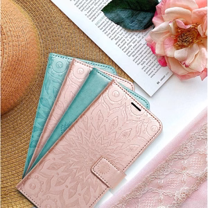 MEZZO Book ümbris jaoks SAMSUNG S20 FE / S20 FE 5G mandala roheline