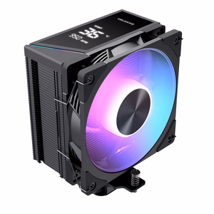 MODECOM Volcano 0C T102 LCD ARGB protsessori õhkjahuti 12 cm must