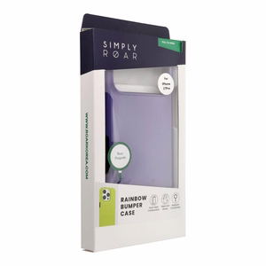 ROAR case RAINBOW BUMPER compatible koos MagSafe jaoks IPHONE 17 Pro must