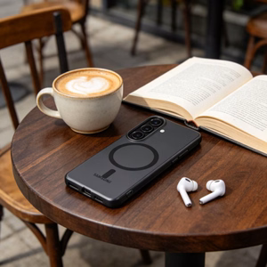 Tech-Protect MagSlim MagSafe Ümbris for Samsung Galaxy S26 - Matt must