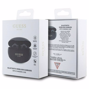 Guess GUTWST50EK TWS Bluetooth kõrvaklapid + docking station - must Classic EST