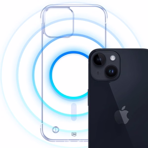 3mk Just20g MagCase jaoks iPhone 14 - läbipaistev