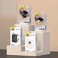 Dudao K14 10000mAh energiapank USB-C / Lightning kaabliga - must