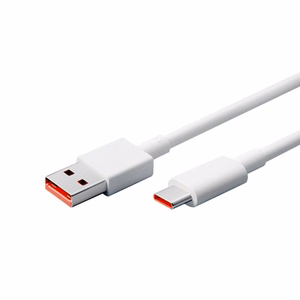 XIAOMI ORIGINAL KAABEL 120W  USB TYPE-C 6A 1M ILMA PAKENDITA VALGE ILMA PAKENDITA