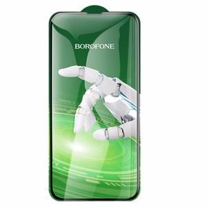 Borofone Tempered glass BF8 Diamond Armor Full Screen 5D Large Arc jaoks Iphone 15/16 - 10 pieces