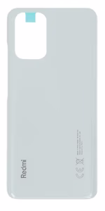 Tagakaas jaoks Xiaomi Redmi Note 10 4G Pebble Valge (M2101K7AI/M2101K7AG) ORG