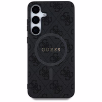 GUESS ümbris jaoks SAMSUNG S25 Plus GUHMS25MG4GFRK (Magnetic PU 4G Ring Classic Logo) must