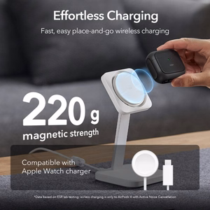 ESR Orbit Halolock MagSafe ümbris jaoks Apple AirPods 4 - must