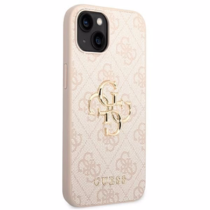 GUESS ümbris jaoks IPHONE 13 / 14 / 15 GUHCP14S4GMGPI (4G Big Metal Logo) roosa