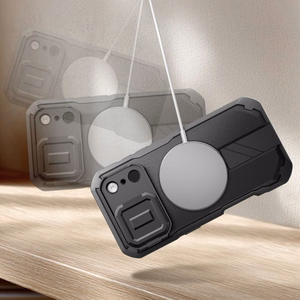 Tech-Protect Kevlar MagSafe ümbris jaoks iPhone 17 Pro - must