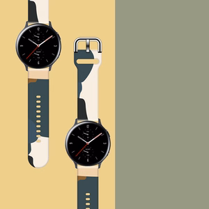 Strap Moro for Samsung Galaxy Watch 40 / 41 / 42 / 43 / 44 mm silicone bracelet watch band - pattern 13