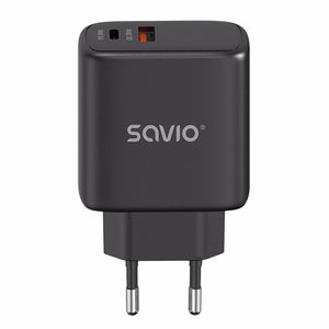 SAVIO LA-06/B USB Quick Charge Power Delivery 3.0 30W laadija